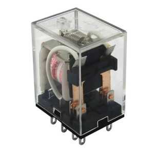 Электромагнитное реле RUICHI HJQ-22F-240VAC-2Z 5A, 2(NO - NC); DPDT - 8 pin ; form 2C