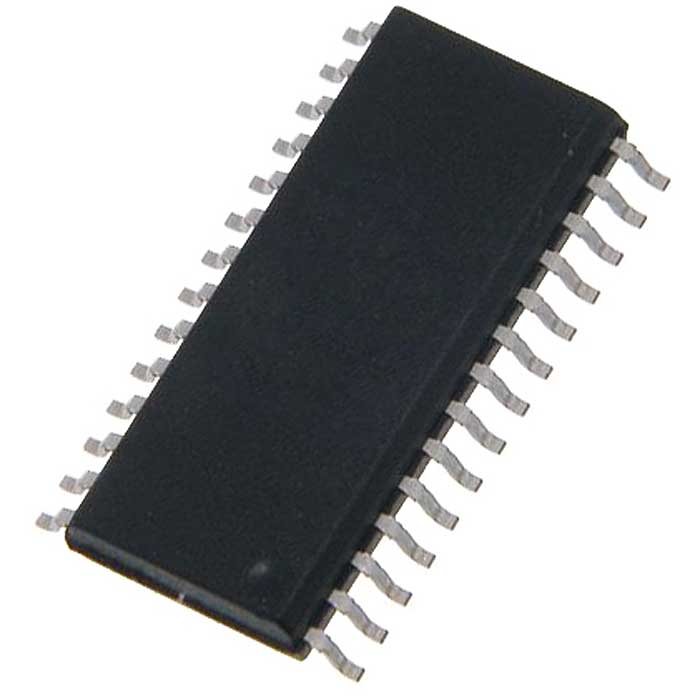 ENC28J60-I/SO, Ethernet контроллер Microchip, 10 Мбит/с, IEEE 802.3, SPI, диапазон питания 3.1В- 3.6В, корпус SOIC-28