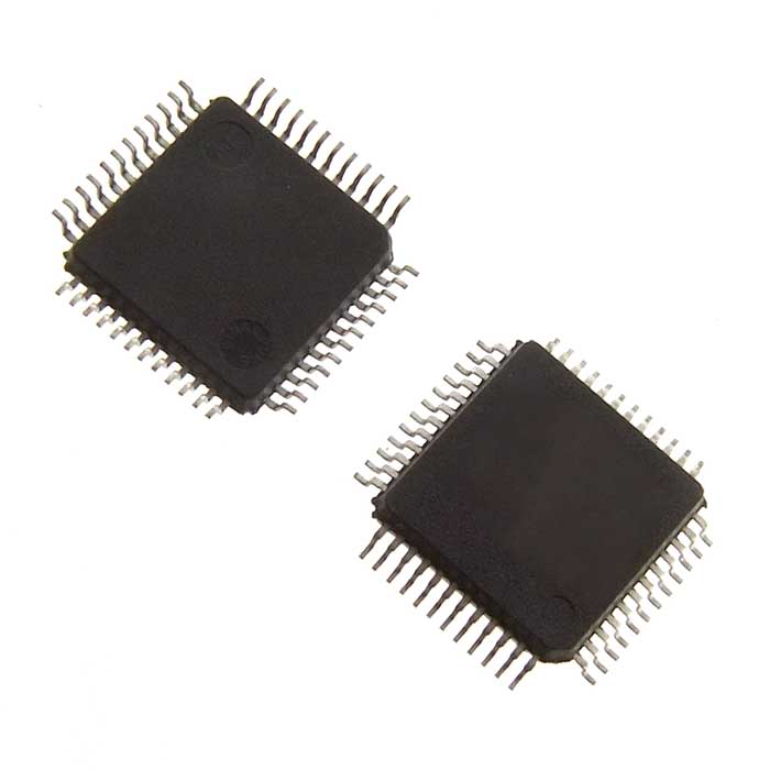 C8051F340-GQR, Микроконтроллер Silicon Laboratories Inc семейства 8051, 48МГц, 64кБ(64K x 8) Флэш- память, корпус TQFP-48