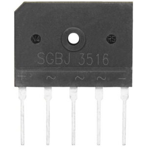 SGBJ3516 RUICHI трехфазный диодный мост 1600 В, 35 А, 35х25х4.6 мм