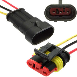 Разъем SuperSeal 1.5, 3PIN MF (18AWG 20cm)