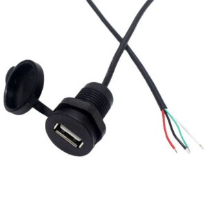 Разъем USB USB-4Pin M18 cap