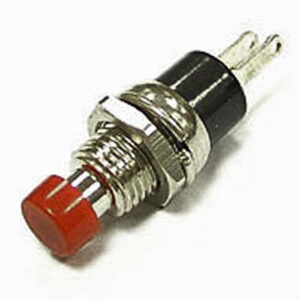 Кнопочный переключатель RUICHI PBS-10C-2, ON-(OFF), красный