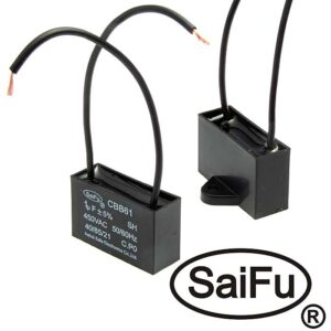 Пусковой конденсатор SAIFU CBB61, 1 мкФ, 450 В