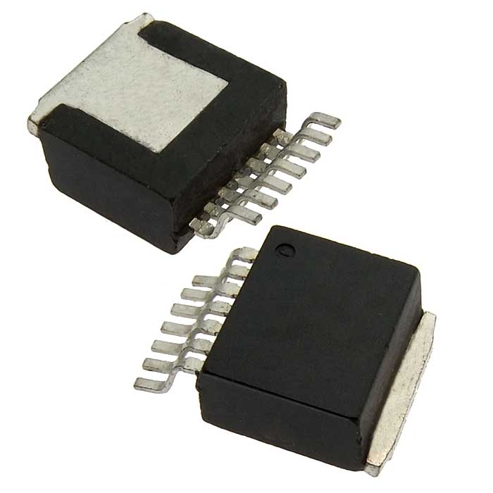 BTS500851TMAATMA1, Интеллектуальный переключатель Infineon Technologies на полевом транзиторе, N-канал, 38А, корпус TO-220-7(D2Pak)