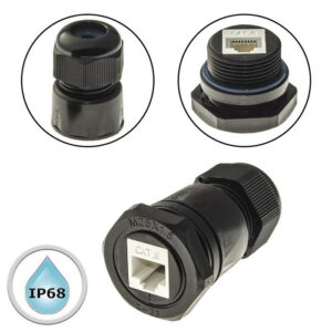 Разъём герметичный RUICHI RJ45M25Z1-6A