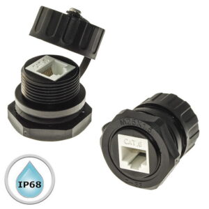 Разъём герметичный Ruichi RJ45M25Z0-6AG