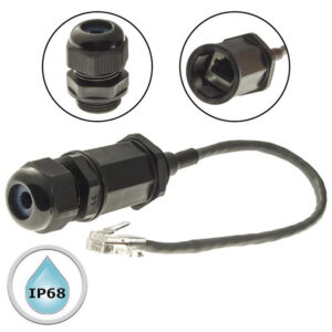 Разъём герметичный RUICHI RJ45M22L25-5A