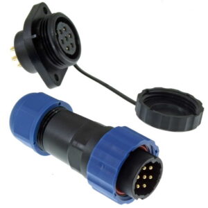 Разъём герметичный SZC21 7P-M-FE, 7 контактов