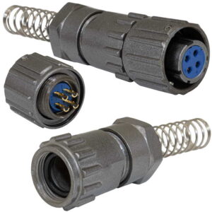Разъём быстроразъёмный RUICHI FQ14-4pin TK-8 4-х контактный