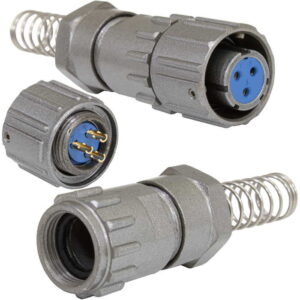 Разъём быстроразъёмный RUICHI FQ14-3pin TK-8, 3-х контактный