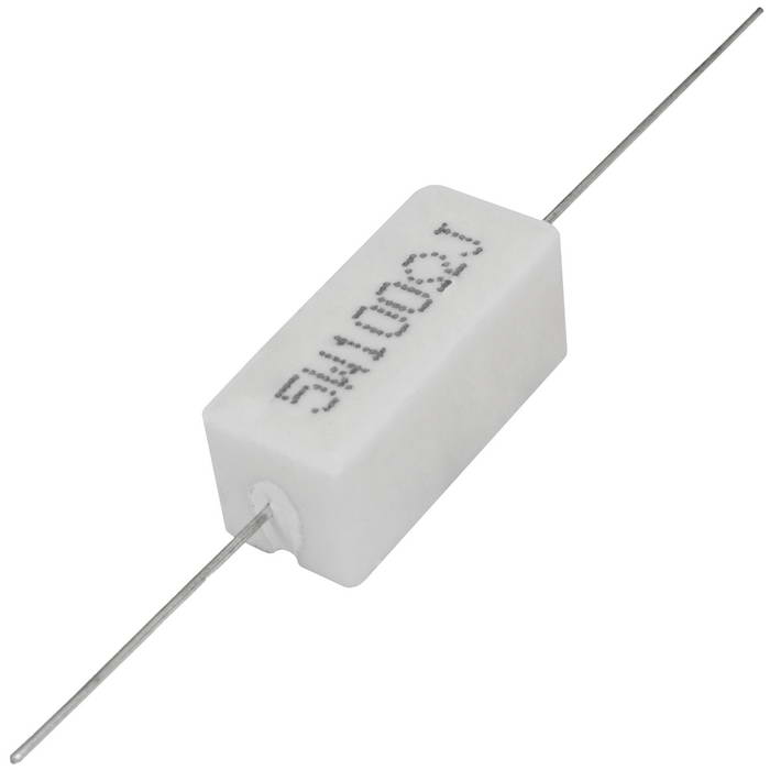 Мощный постоянный резистор RUICHI RX27-1 100 Ом 5W 5% / SQP5, керамо-цементный корпус