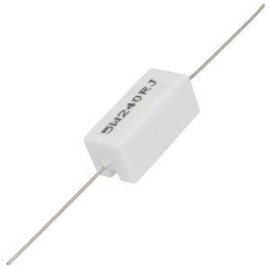 Мощный постоянный резистор XIN HUA RX27-1 240 Ом 5W 5% / SQP5, керамо-цементный  корпус