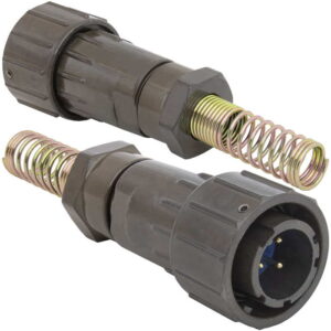 Разъём быстроразъёмный RUICHI FQ18-3pin TJ, 3-х контактный
