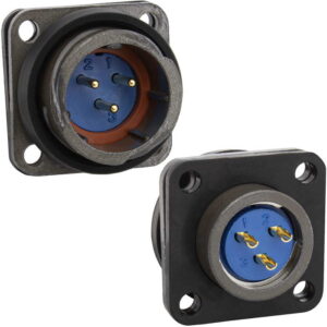Разъём быстроразъёмный RUICHI FQ18-3pin ZJ, 3-х контактный