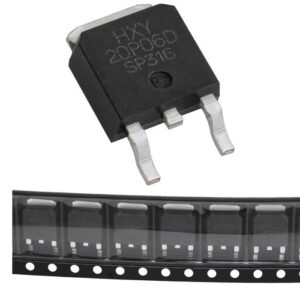 IRFR5305TRPBF HXY полевой транзистор (MOSFET), P-канал, -60 В, -20 А, 72 мОм, 48 нКл, TO-252 (DPAK)
