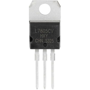 L7805CV HXY линейный стабилизатор напряжения, 5 В, 1 А, Vdrop = 2 В, TO-220