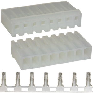 Разъём питания низковольтный RUICHI PHU-08 шаг 3.96 мм, клеммныйs,8 контактов