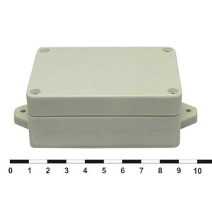 Корпус для РЭА пластиковый пылевлагонепроницаемый с фланцами RUICHI 11-36, 83x58x33 мм, настольный