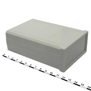 Корпус для РЭА пластиковый настольный RUICHI 15-3, 120x80x40 мм